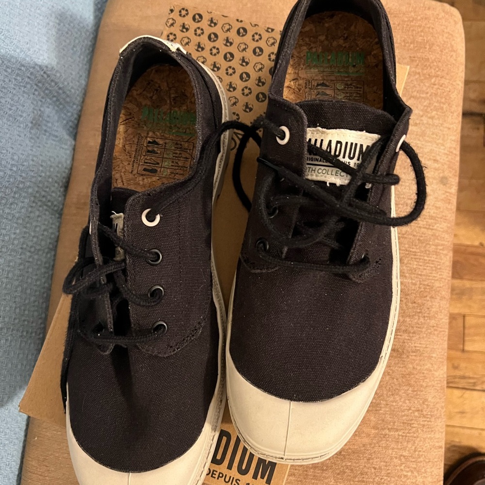 Palladium Earth Collection Pampa Ox Organic black size 11